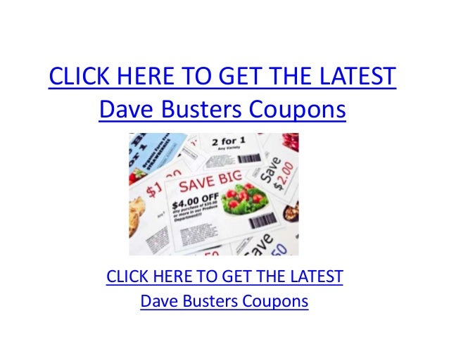 Dave Busters discount coupons - Printable Dave Busters discount coupons image regarding Dave and Busters Coupons Printable named Dave Busters coupon codes - Printable Dave Busters coupon codes